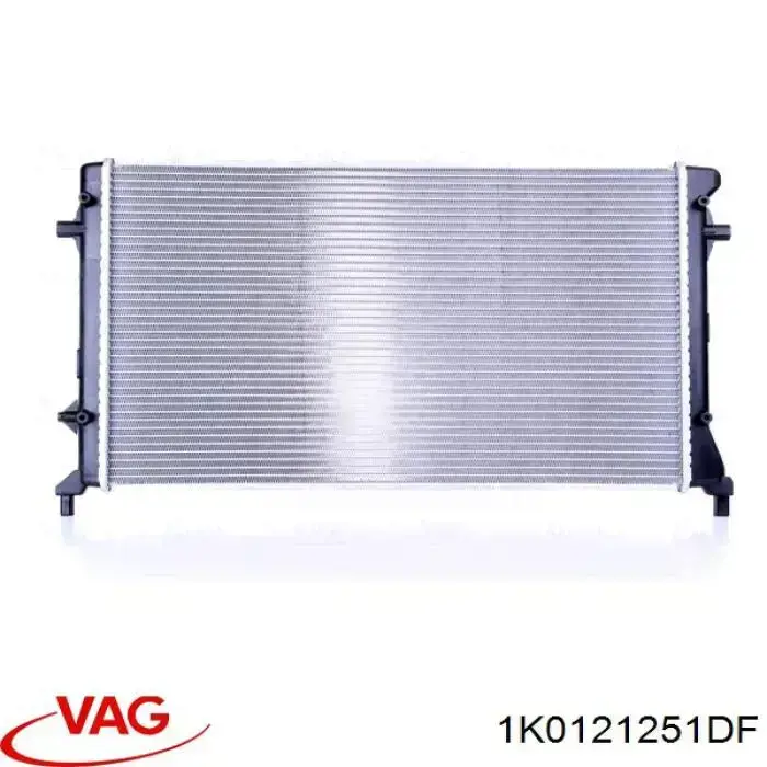 Радіатор основний VAG 1K0121251DF ціна, від 57.91 USD