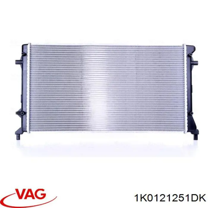 1K0121251DK VAG радіатор охолодження двигуна