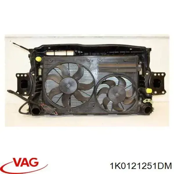 Радіатор 1K0121251DM VAG