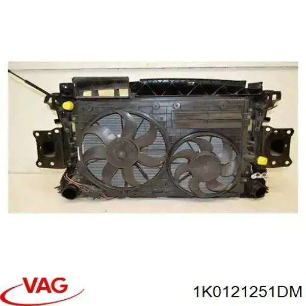 1K0121251DM VAG Радіатор охолодження двигуна