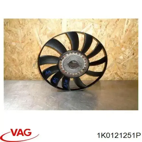 Радіатор основний VAG 1K0121251P ціна, від 36.68 USD
