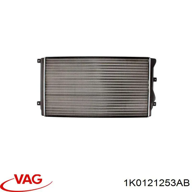 Радіатор основний VAG 1K0121253AB ціна, від 32.45 USD