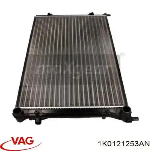Радіатор основний VAG 1K0121253AN ціна, від 44.33 USD