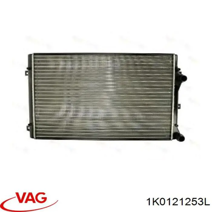 1K0121253L VAG радіатор охолодження двигуна