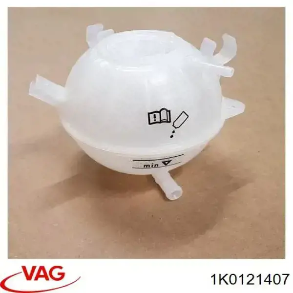Купити 1K0121407 VAG Водяний бачок системи охолодження