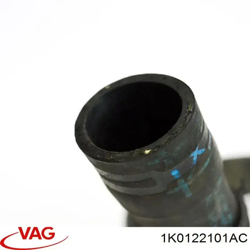 Купити 1K0122101AC VAG Шланг/патрубок радіатора охолодження, верхній