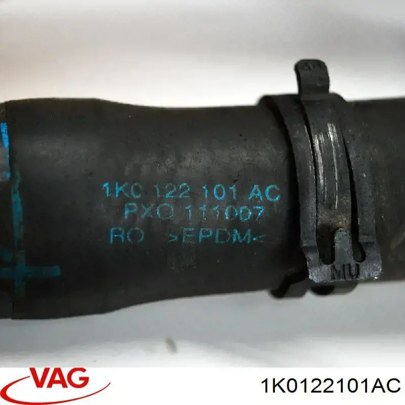 Шланги системи охолодження VAG 1K0122101AC ціна, від 11.68 USD