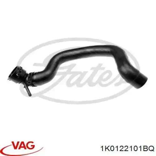 Шланги системи охолодження VAG 1K0122101BQ ціна, від 27.10 USD