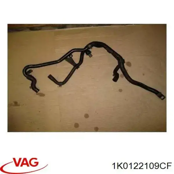 Купити 1K0122109CF VAG Шланг розширювального бачка, нижній