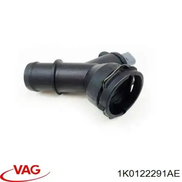 Купити 1K0122291AES VAG Фланець системи охолодження (трійник)