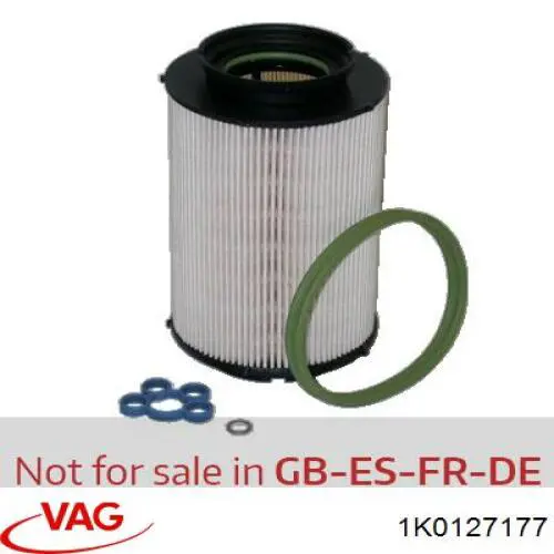 Фільтр паливний VAG 1K0127177