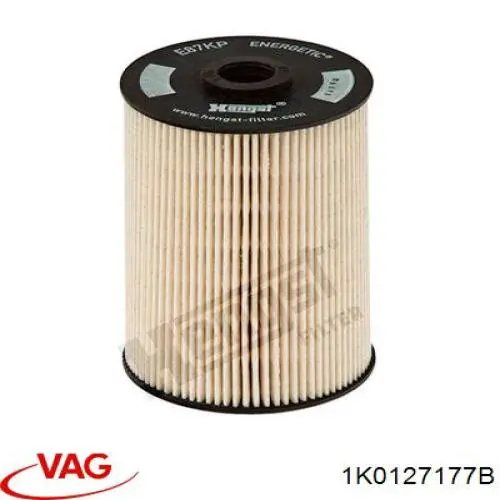 Купити 1K0127177B VAG Фільтр-відстійник палива грубої очистки