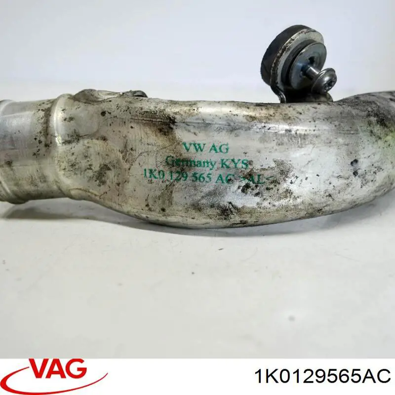 Шланг/патрубок інтеркуллера VAG 1K0129565AC ціна, від 11.29 USD