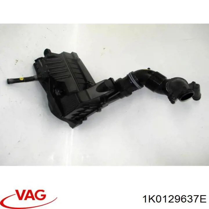 1K0129637E VAG Дренажний шланг корпусу повітряного фільтра