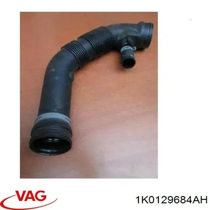 Патрубок повітряний, дросельної заслінки VAG 1K0129684H ціна, від 67.75 USD
