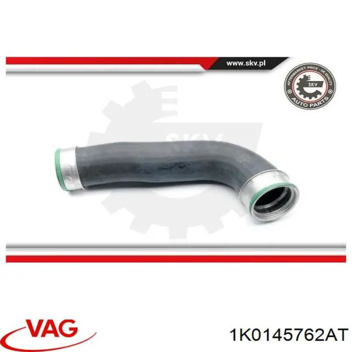 Шланг/патрубок интеркуллера 1K0145762AT VAG