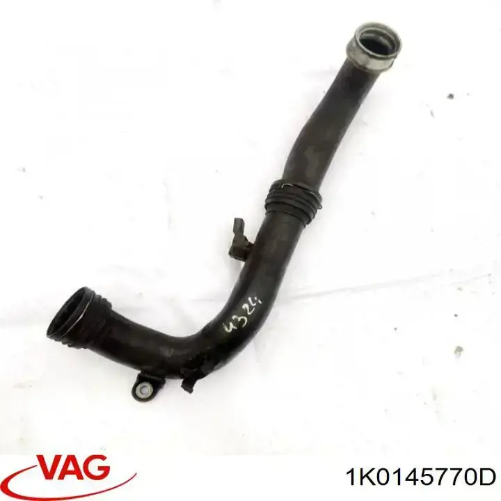 Купити 1K0145770D VAG Шланг/патрубок интеркуллера