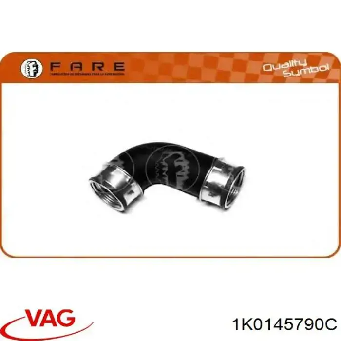 Трубка, що нагнітається VAG 1K0145790C ціна, від 12.64 USD