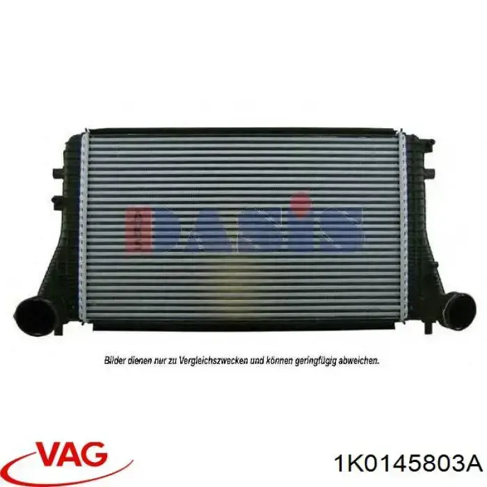 Система охолодження наддувочного повітря VAG 1K0145803A ціна, від 54.97 USD