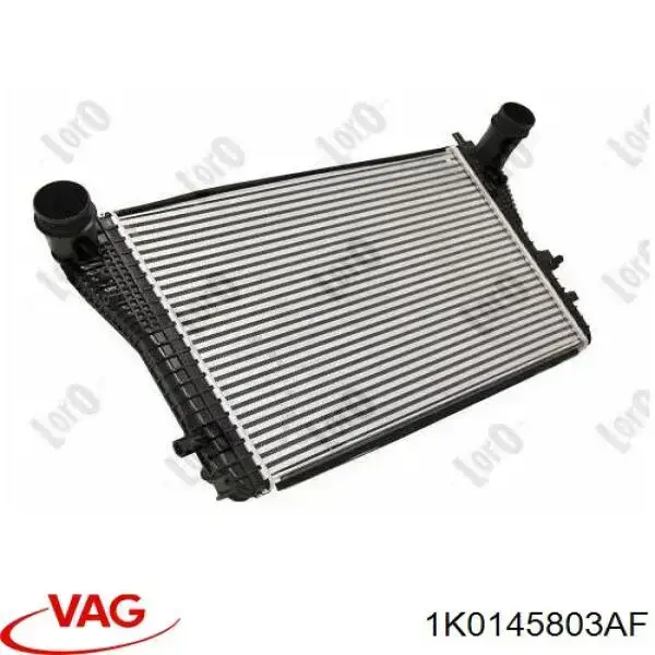 Купити 1K0145803AF VAG Радіатор интеркуллера