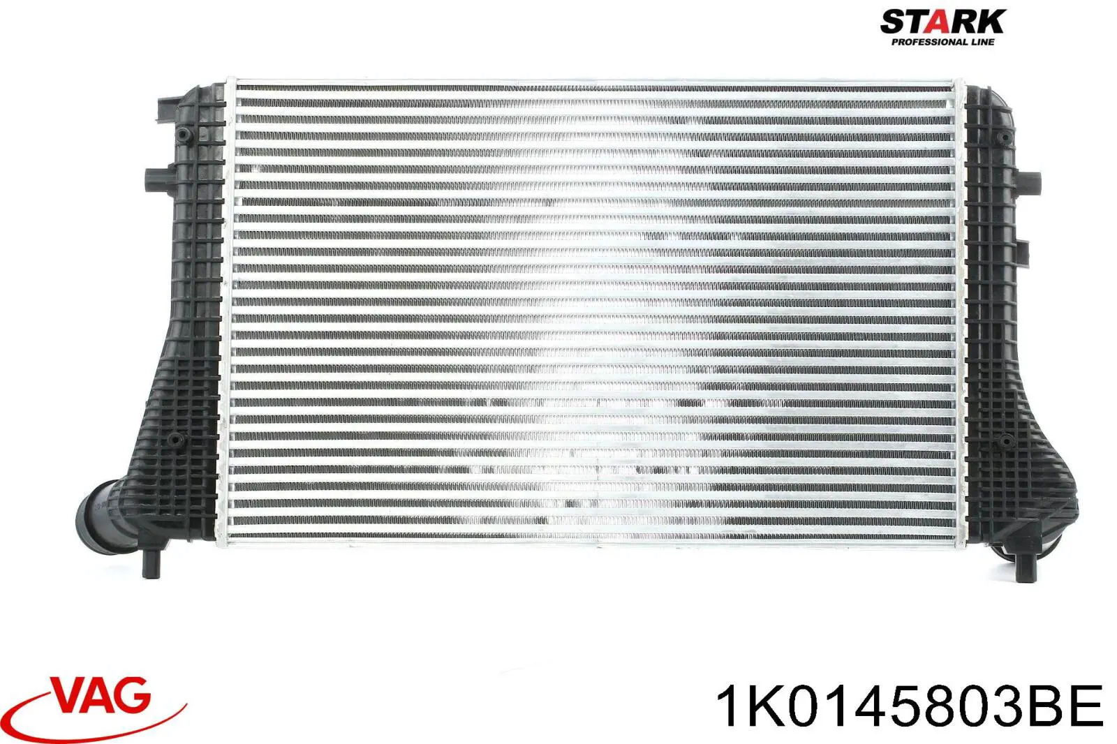 1K0145803BE VAG радіатор интеркуллера