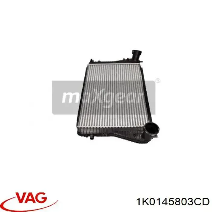 Купити 1K0145803CD VAG Радіатор интеркуллера