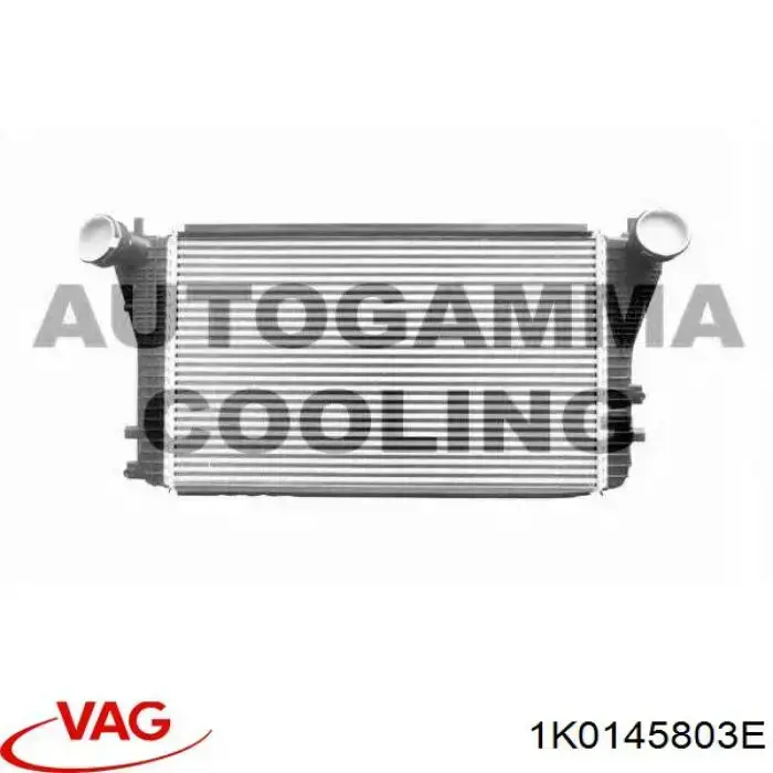 Купити 1K0145803E VAG Радіатор интеркуллера