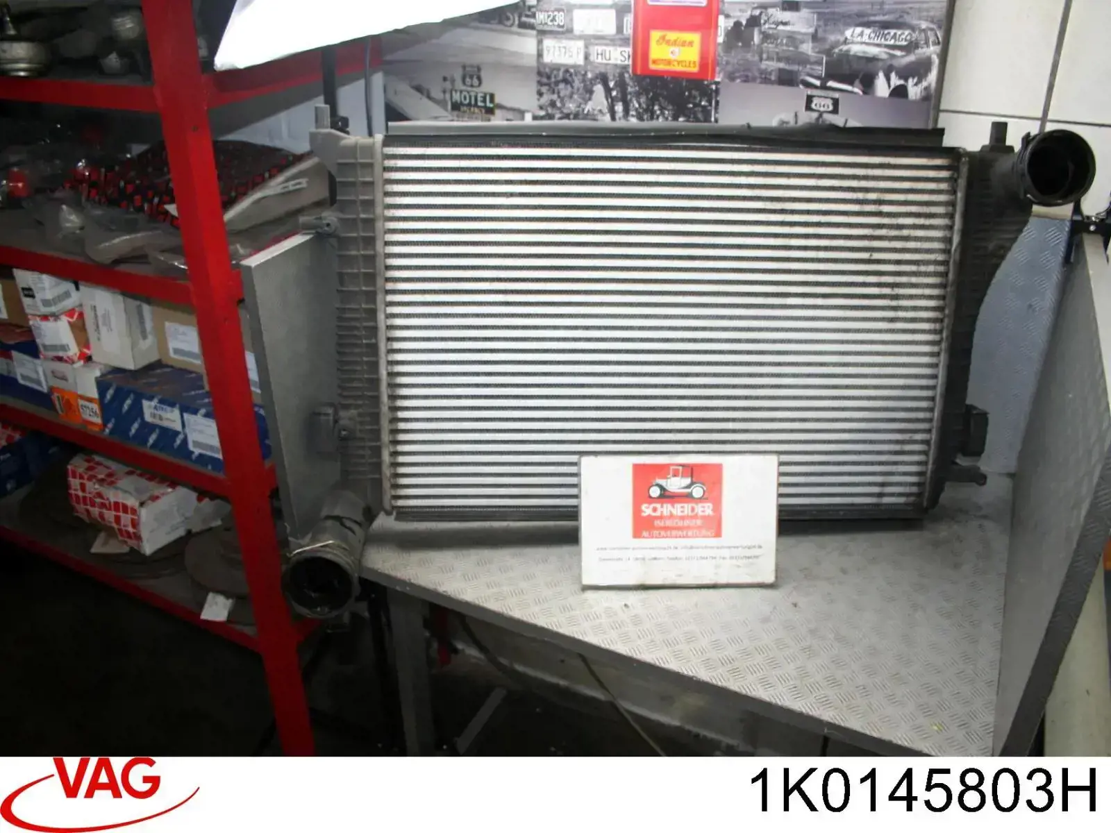 Інтеркулер 1K0145803H VAG