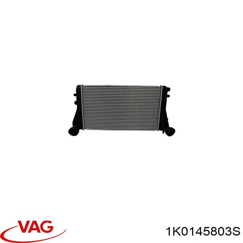 Купити 1K0145803S VAG Радіатор интеркуллера