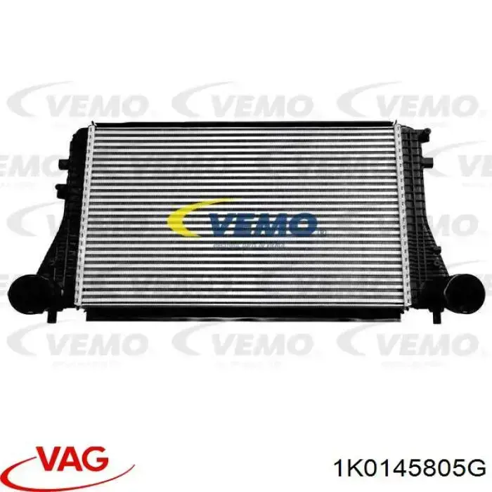 1K0145805G VAG Охолоджувач наддувочного повітря