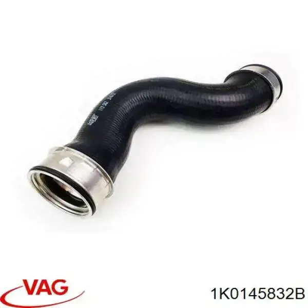 Шланг/патрубок интеркуллера VAG 1K0145832B ціна, від 25.20 USD