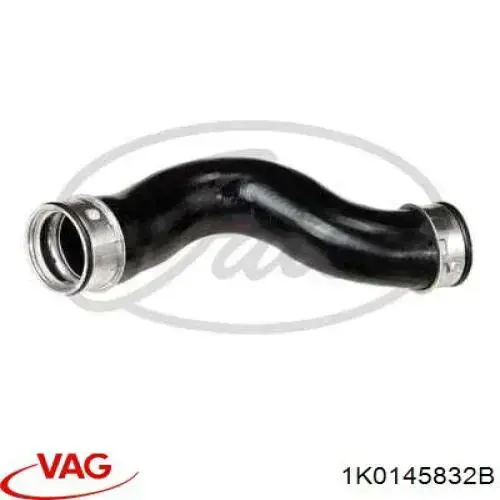 Купити 1K0145832B VAG Шланг/патрубок интеркуллера