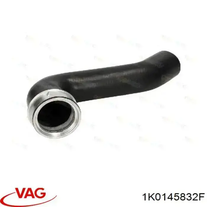 Шланг/патрубок інтеркуллера VAG 1K0145832F ціна, від 31.04 USD