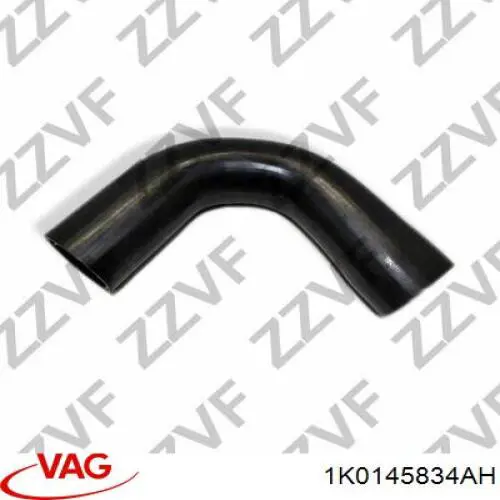 Шланг/патрубок интеркуллера VAG 1K0145834AH ціна, від 8.87 USD