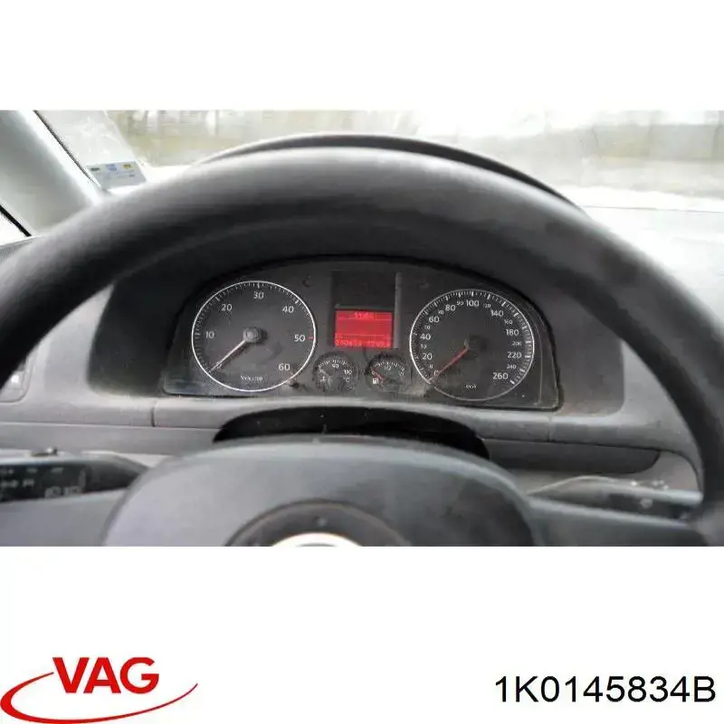 Шланг/патрубок интеркуллера 1K0145834B VAG