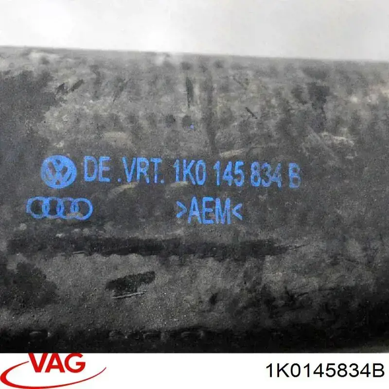 Трубка, що нагнітається VAG 1K0145834B ціна, від 15.20 USD