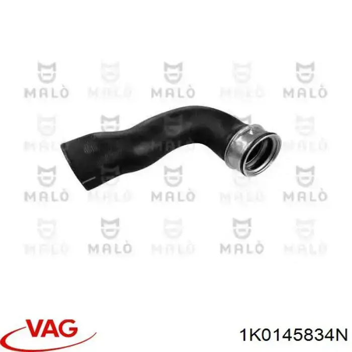 Купити 1K0145834N VAG Шланг/патрубок интеркуллера