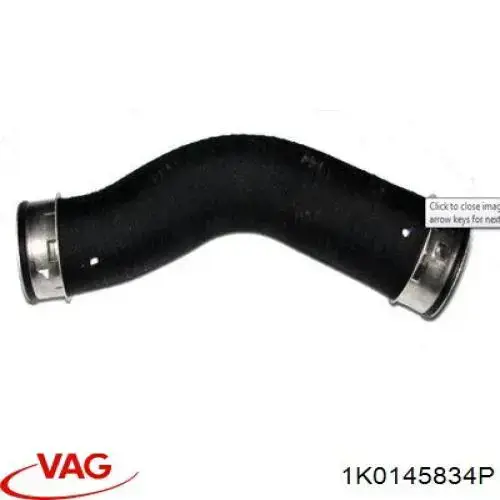 Трубка, що нагнітається VAG 1K0145834P ціна, від 33.58 USD