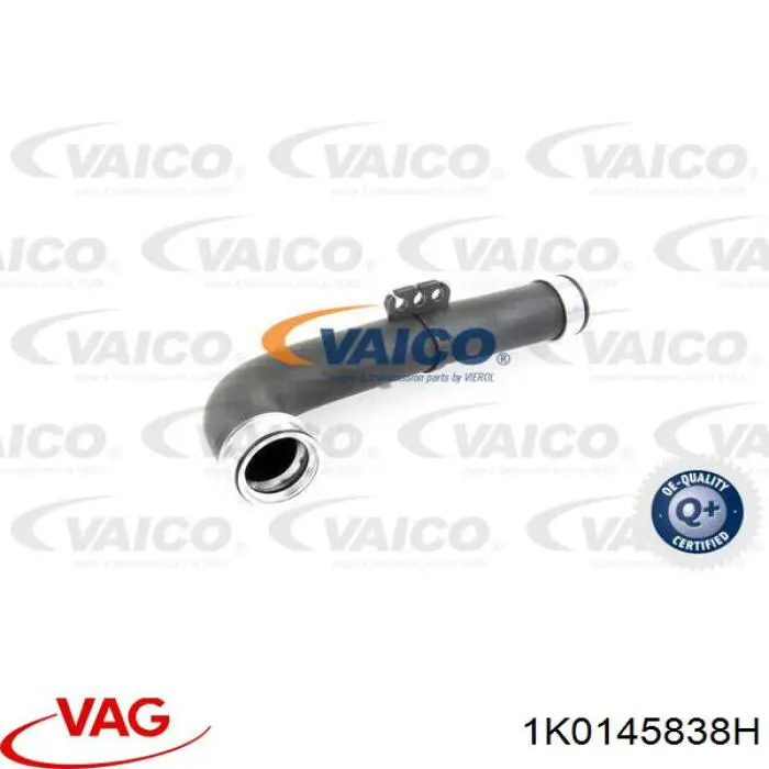 Шланг/патрубок интеркуллера VAG 1K0145838H ціна, від 20.27 USD