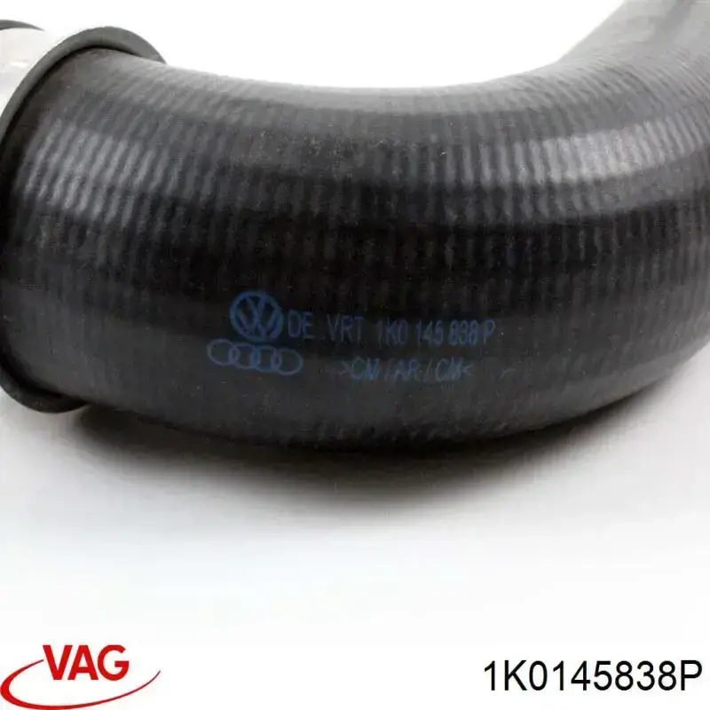 Шланг/патрубок интеркуллера VAG 1K0145838P ціна, від 21.09 USD