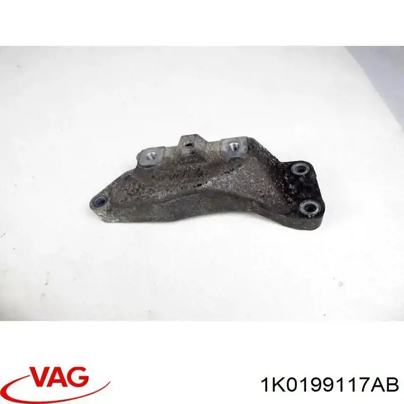 Кронштейн подушки (опори) двигуна, лівої 1K0199117AB VAG