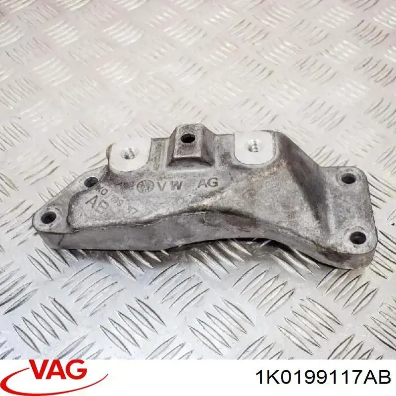 Кронштейн подушки (опори) двигуна, лівої VAG 1K0199117AB ціна, від 5.07 USD