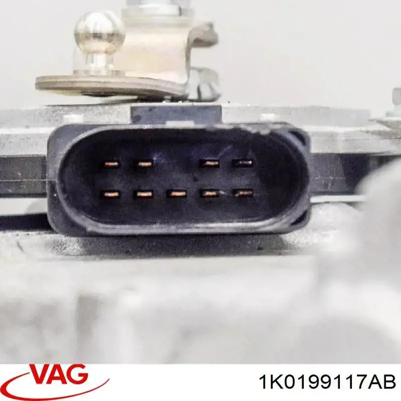 Кронштейн подушки (опори) двигуна, лівої 1K0199117AB VAG