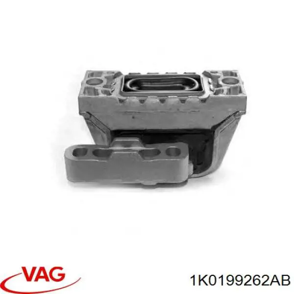 Подушка (опора) двигуна, права 1K0199262AB VAG