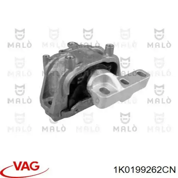 Подушка (опора) двигуна, права 400543 Maxgear
