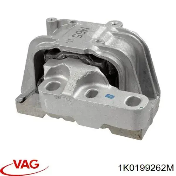 Подушка (опора) двигуна, права 1K0199262M VAG