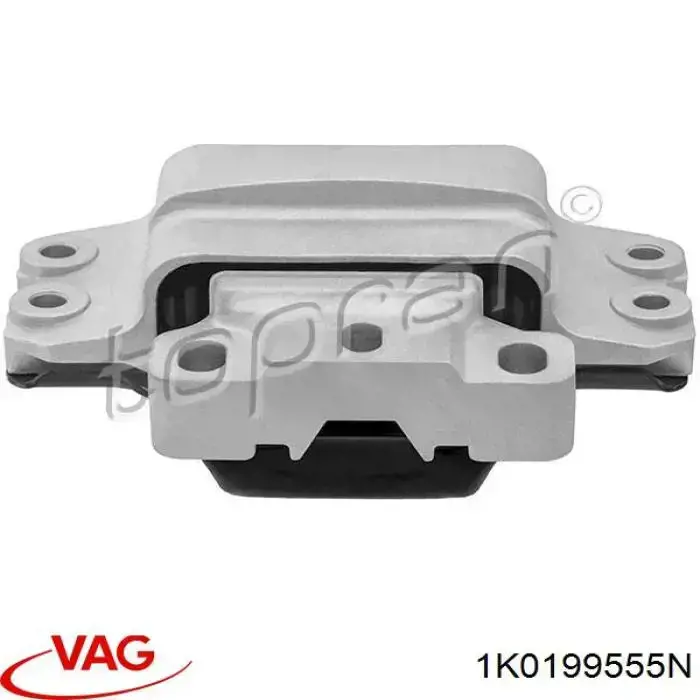 Подушка (опора) двигуна, ліва 1K0199555N VAG