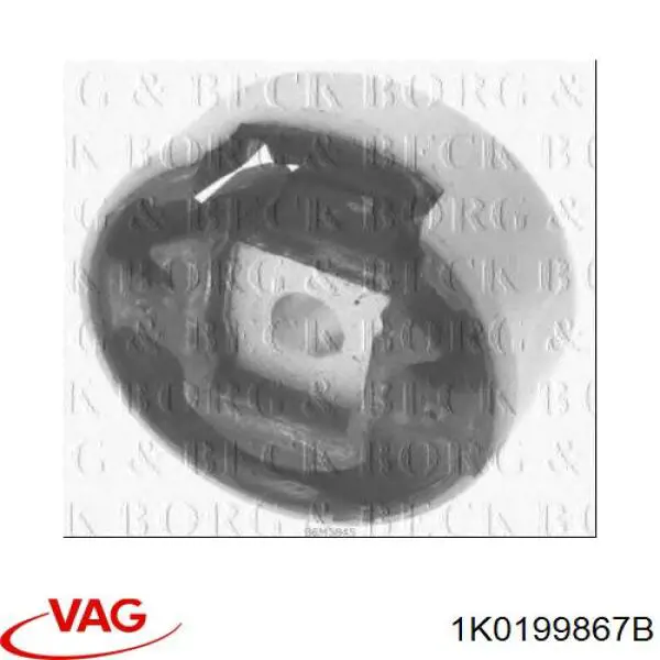 Купити 1K0199867B VAG Подушка (опора) двигуна, нижня