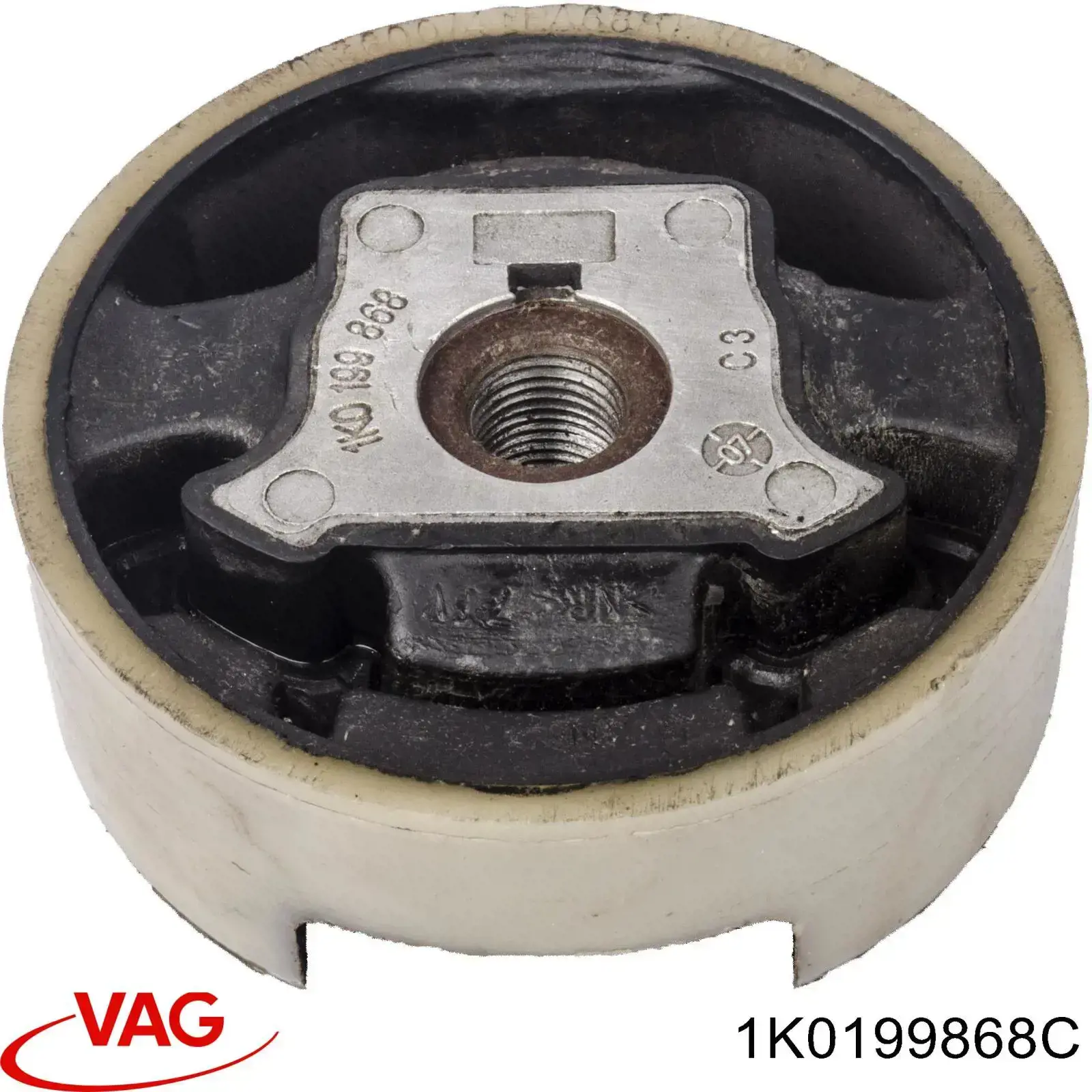 1K0199868C VAG Подушка (опора) двигуна, нижня
