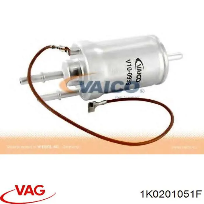 Фільтр тонкого очищення палива VAG 1K0201051F ціна, від 19.63 USD